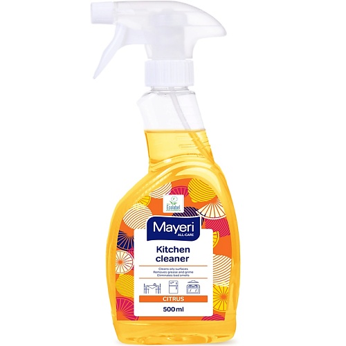 

MAYERI Эко спрей для уборки кухни All-Care, Эко спрей для уборки кухни All-Care