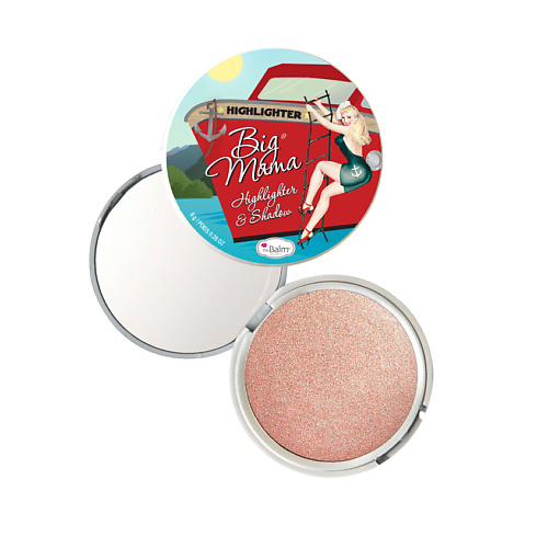 THEBALM Хайлайтер BIG MAMA thebalm хайлайтер mary lou manizer в дорожном формате