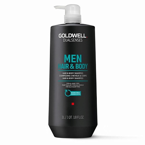 Купить Уход за мужскими волосами, GOLDWELL Шампунь для волос и тела Men Hair & Body Shampoo