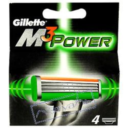 цена Кассета для станка GILLETTE Сменные кассеты M3 Power