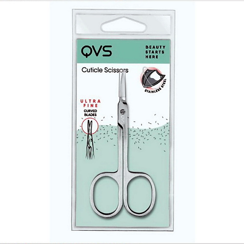 Ножницы QVS Ножницы для кутикулы изогнутые ножницы для кутикулы qvs 82 10 1603 1 мл