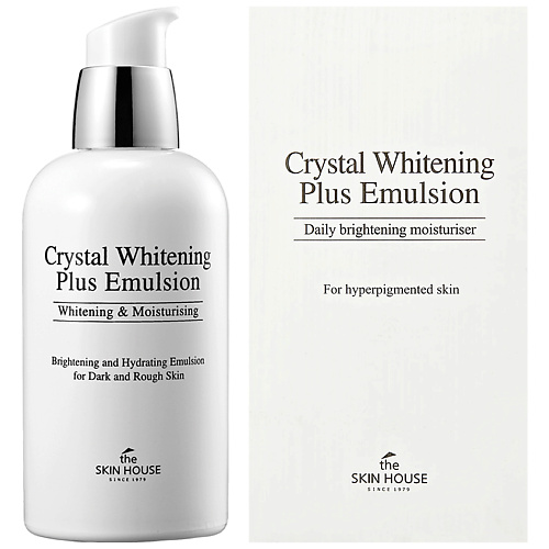 THE SKIN HOUSE Эмульсия для лица для выравнивания тона Crystal Whitening эмульсия для сужения пор и выравнивания тона лица white tighteing the skin house