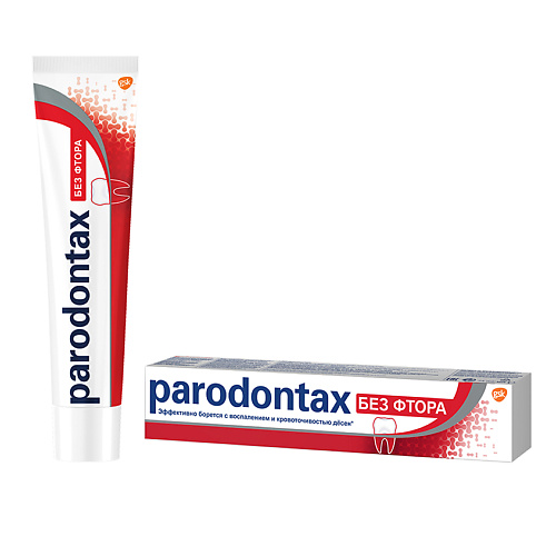 PARODONTAX Зубная паста без Фтора parodontax зубная паста комплексная защита с травами