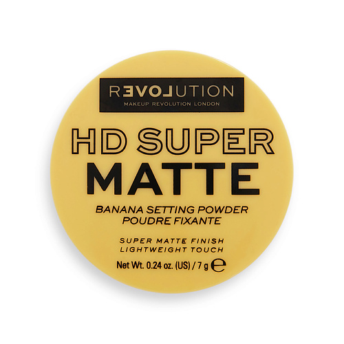 RELOVE REVOLUTION Пудра для лица рассыпчатая HD SUPER MATTE SETTING POWDER paterra губка super универсальная