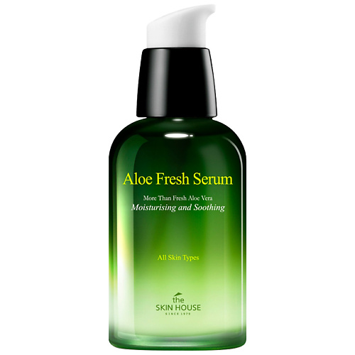 THE SKIN HOUSE Сыворотка для лица увлажняющая и успокаивающая с экстрактом алоэ Aloe Fresh la roche posay гиалу b5 сыворотка для лица увлажняющая 50 мл