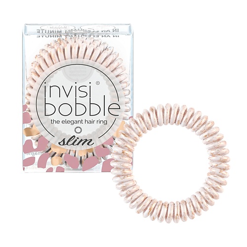 INVISIBOBBLE Резинка-браслет для волос SLIM In an Elephant Minute be hair be color 12 minute chestnut violet краска для волос тон 4 2 средний шатен фиолетовый 100 мл