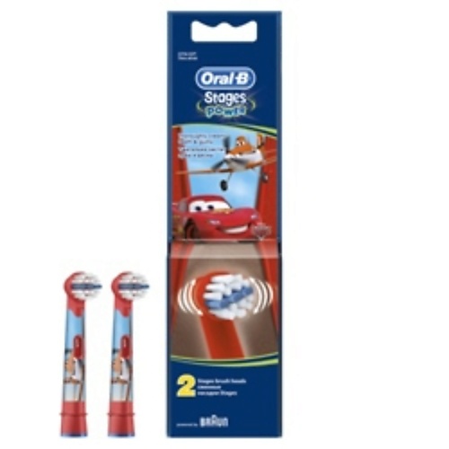 

ORAL-B Насадки для электрических зубных щеток Детские Stages Power EB10, Насадки для электрических зубных щеток Детские Stages Power EB10