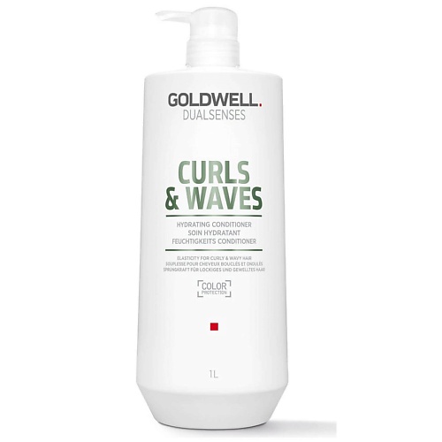 GOLDWELL Кондиционер для вьющихся волос увлажняющий Dualsenses Curls & Waves Hydrating Conditioner усмиряющий кондиционер для непослушных волос goldwell ds js 1000 мл