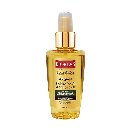 Масло для волос BIOBLAS Увлажняющее восстанавливающее аргановое масло для волос Botanic Oils цена и фото