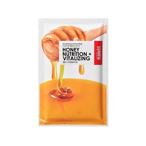 MANEFIT Маска тканевая с медом для питания и восстановления manefit маска тканевая с медом для питания и восстановления