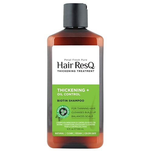 PETAL FRESH Шампунь уплотняющий для тонких и склонных к жирности волос Hair ResQ уплотняющий шампунь для волос hair superfood densifying shampoo for hair loss tendencies