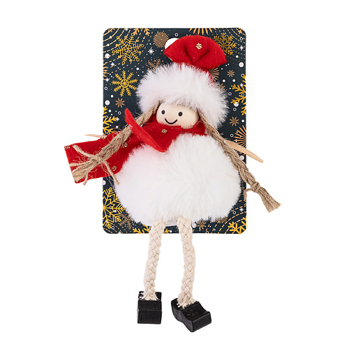 TWINKLE Декоративная елочная игрушка GIRL WHITE twinkle декоративная ёлочная игрушка girl red