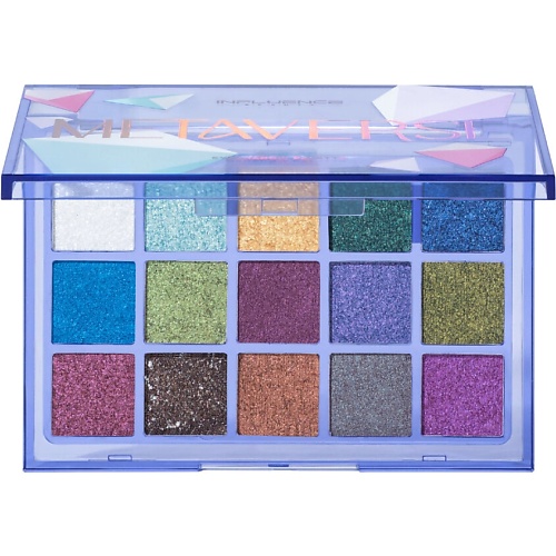 палетка теней для век influence beauty metaverse eyeshadow palette Тени для век INFLUENCE BEAUTY Палетка теней для век Metaverse