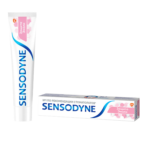 SENSODYNE зубная паста Защита Эмали sensodyne зубная паста экстра отбеливание