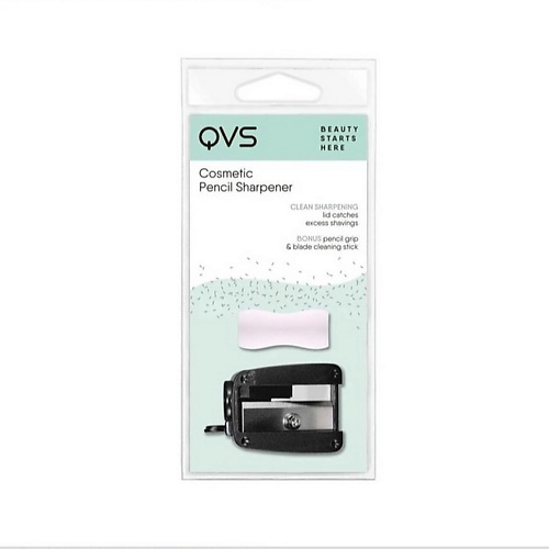 QVS Точилка для косметических карандашей lic точилка для косметических карандашей 8 мм lic sharpener for cosmetic pencils 1 шт