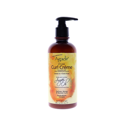 Кремы для волос  Лэтуаль AGADIR Крем для укладки волос с аргановым маслом Argan Oil Styling Curl Creme