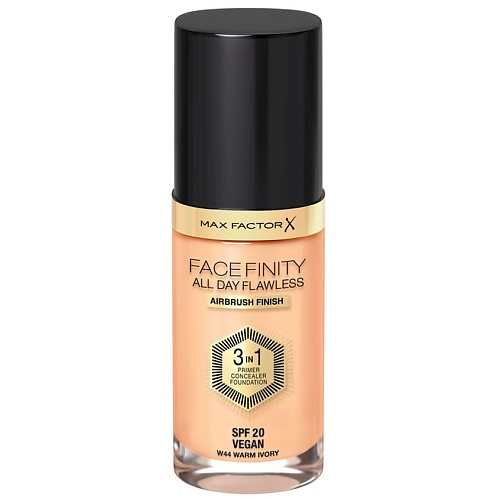 MAX FACTOR Тональная основа Facefinity All Day Flawless 3 В 1 astra основа тональная и консилер transformist