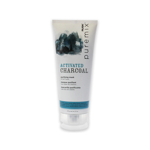 RUSK Маска для волос с активированным углем Puremix Activated Charcoal Purifying Mask очищающий шампунь для жирных волос purifying