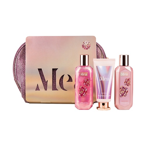 Набор средств для ванной и душа MEA МEA Набор с косметичкой Обворожительный пион Fabulous Peony mea mea набор с розовыми тапочками