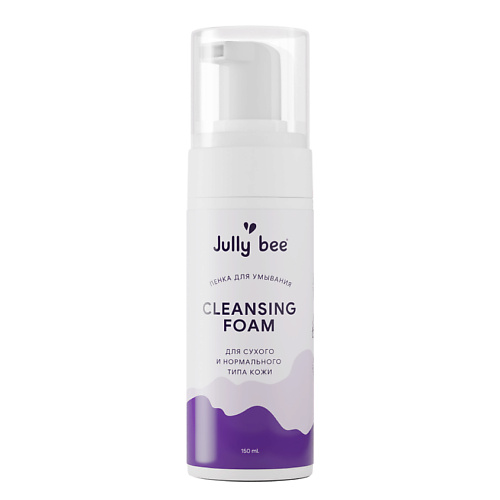 Мусс для умывания JULLY BEE Пенка для умывания для сухой и нормальной кожи лица Cleansing Foam