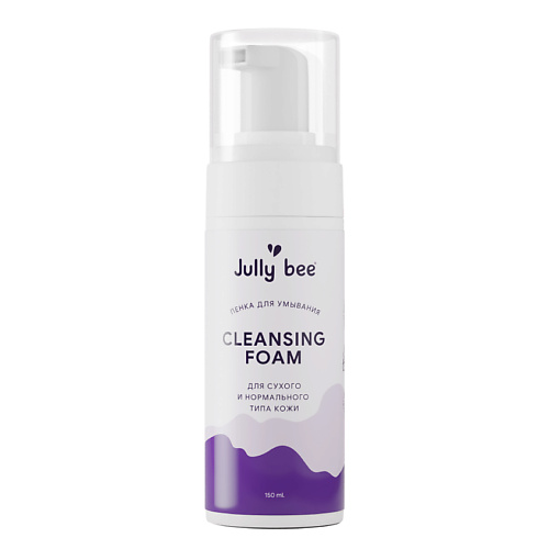 JULLY BEE Пенка для умывания для сухой и нормальной кожи лица Cleansing Foam holika holika daily garden damyang bamboo soothing cleansing foam пенка для лица с бамбуком 120 мл