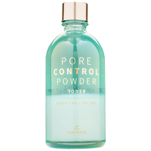 THE SKIN HOUSE Тоник для лица с абсорбирующей пудрой Pore Control the skin house marine active toner тоник для лица с гиалуроновой кислотой и керамидами 130 мл