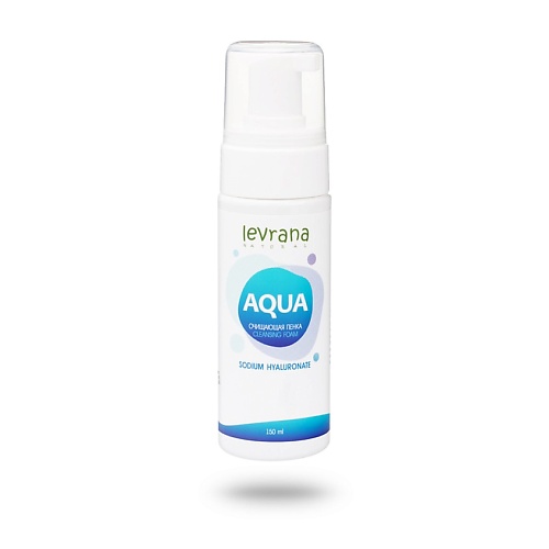 Гель для умывания LEVRANA Очищающая пенка Aqua