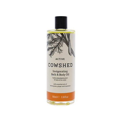 Масло для тела COWSHED Масло для тела с имбирем, розмарином, лемонграссом Active Invigorating Bath and Body Oil масла для тела cowshed масло для тела успокаивающее с розой пачули и корицей cosy comforting bath and body oil