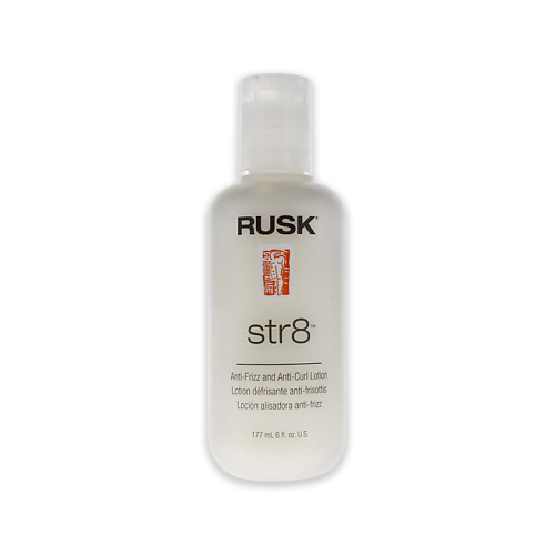 RUSK Лосьон для волос выпрямляющий против пушистости Str8 Anti-Frizz and Anti-Curl Lotion лосьон 0 кератиновый локон keratin curl lotion 0 в наборе