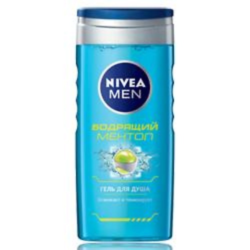 

NIVEA Гель для душа Бодрящий ментол, Гель для душа Бодрящий ментол