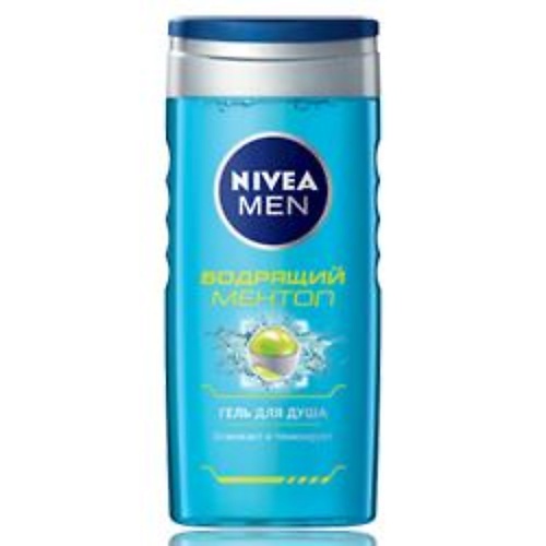 NIVEA Гель для душа Бодрящий ментол biore гель для душа бодрящий цитрус