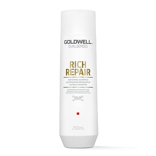 Шампунь для волос GOLDWELL Шампунь для волос восстанавливающий Dualsenses Rich Repair Restoring Shampoo восстанавливающий шампунь для волос lazartigue intensive repair shampoo 250 мл