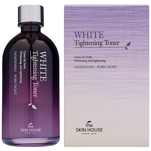 THE SKIN HOUSE Тонер для сужения пор и выравнивания тона лица White Tighteing the skin house сыворотка для лица для выравнивания тона crystal whitening