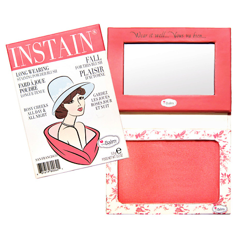 

THEBALM Стойкие компактные румяна INSTAIN, Стойкие компактные румяна INSTAIN