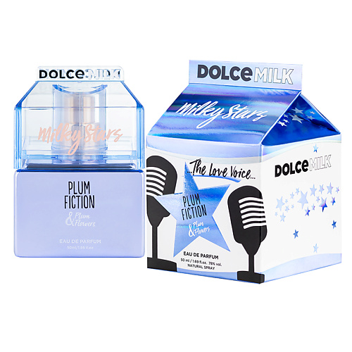 DOLCE MILK Plum Fiction Milky Stars 50 dolce milk сумка шоппер женская colors