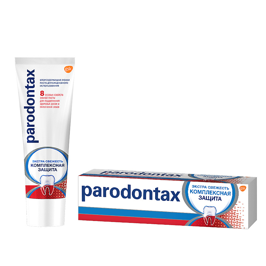 PARODONTAX Зубная паста Комплексная Защита, 75 мл купить по цене 345₽ в ...