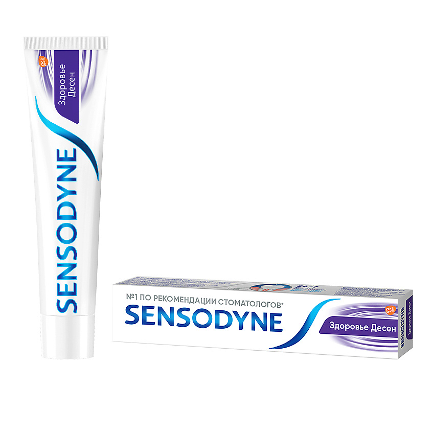 SENSODYNE зубная паста Здоровье Десен купить по цене 339₽ в ЛЭТУАЛЬ