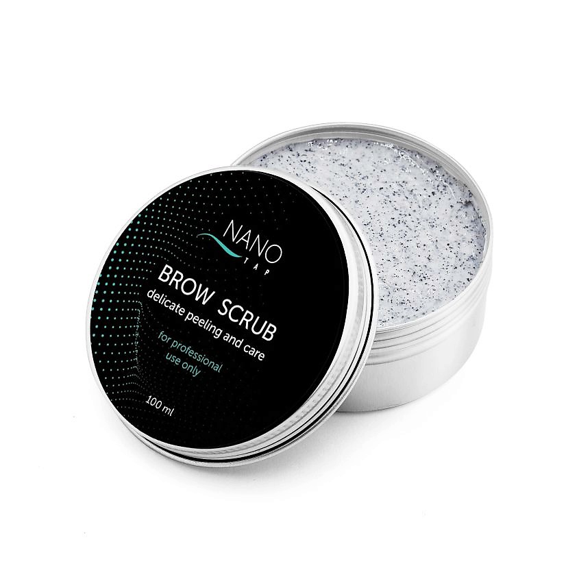 NANO TAP Скраб для бровей Brow Scrub купить по цене 311₽ в ЛЭТУАЛЬ