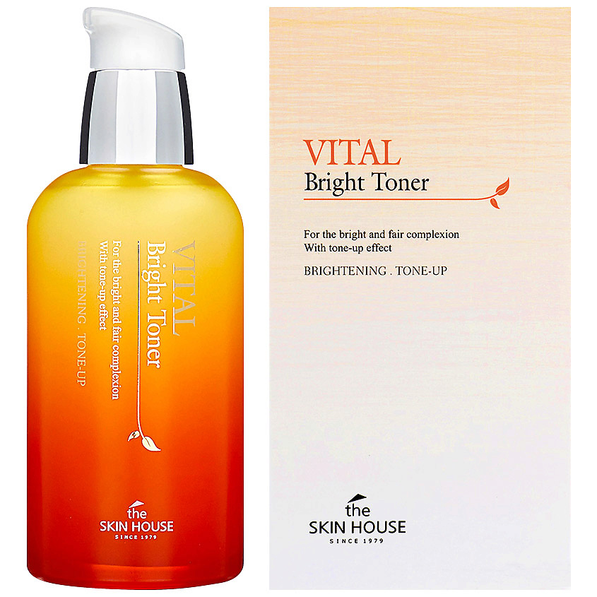 Тонеры для лица THE SKIN HOUSE Тонер для лица для сияния кожи Vital ...