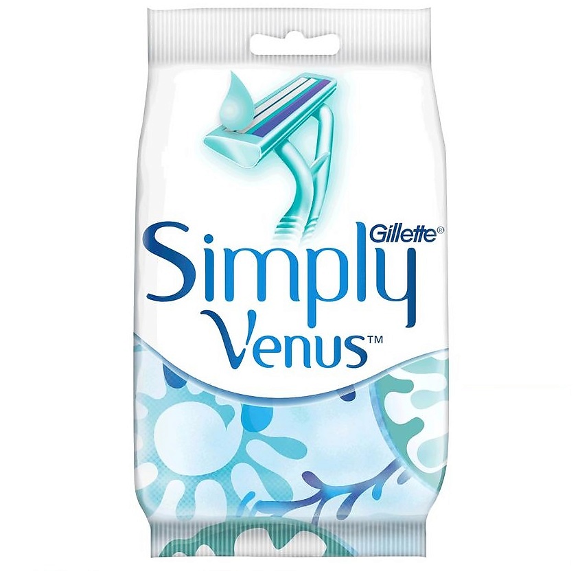 GILLETTE Одноразовая женская бритва с 2 лезвиями Simply Venus купить по ...