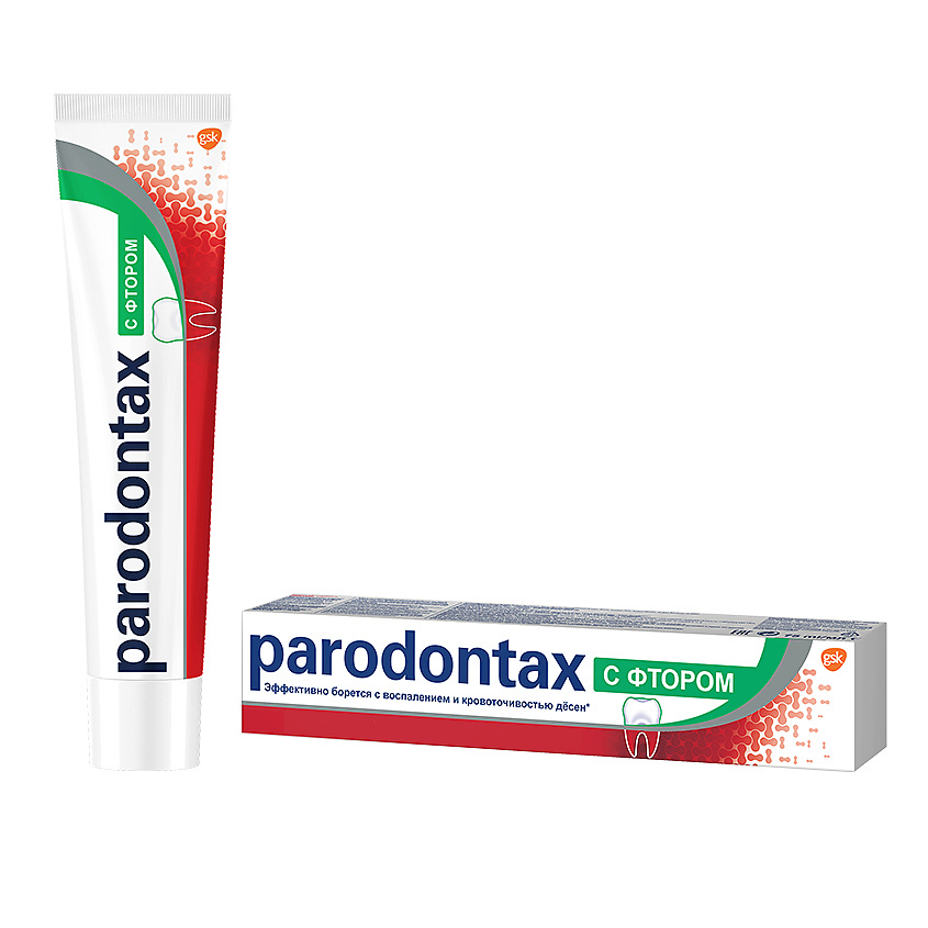 PARODONTAX Зубная паста с Фтором купить по цене 300₽ в ЛЭТУАЛЬ