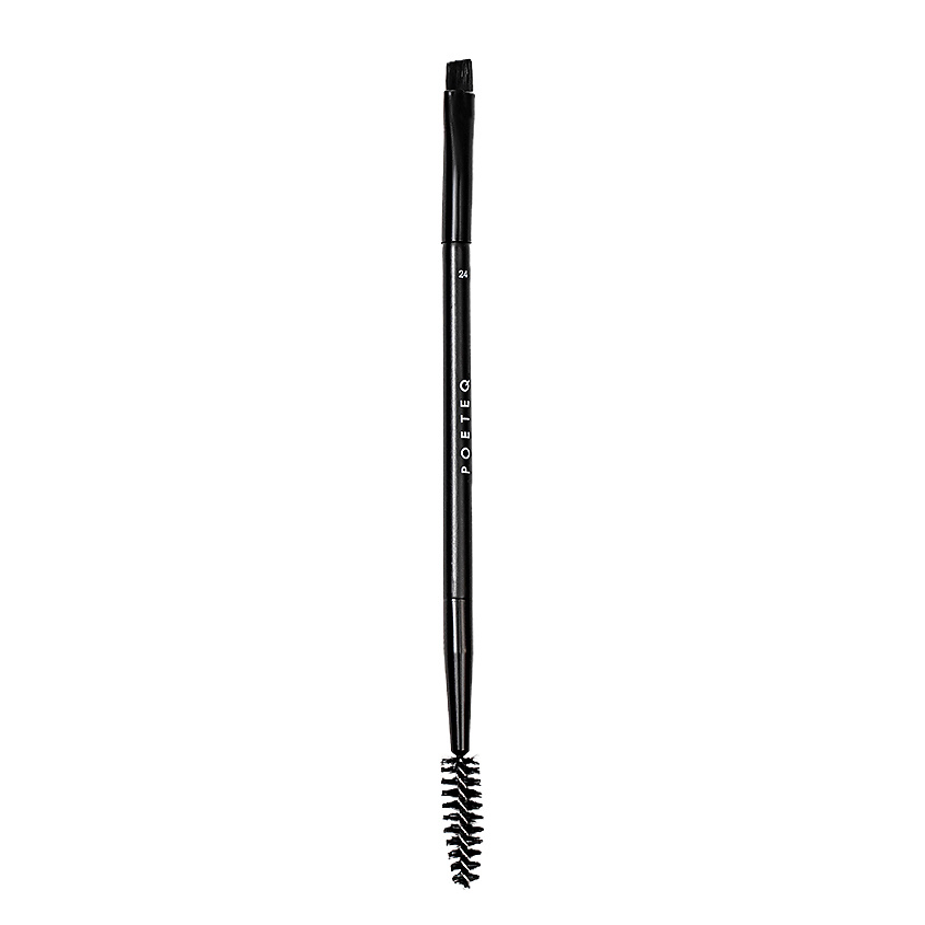 Изображение товара POETEQ Кисть и щеточка для бровей 2 in 1 BROW SHAPE, 1 шт