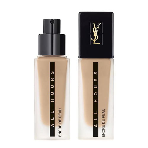 YVES SAINT LAURENT YSL Сверхстойкая тональная основа для лица с матовым эффектом Encre De Peau All Hours yves saint laurent ysl жидкие тени для век с матовым эффектом full matte shadow