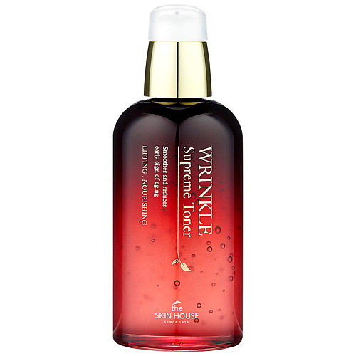 

THE SKIN HOUSE Тонер для лица питательный с женьшенем Wrinkle Supreme Toner, Тонер для лица питательный с женьшенем Wrinkle Supreme Toner