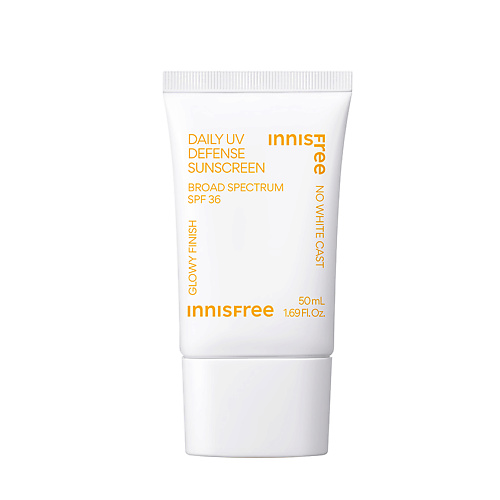 Солнцезащитный крем для лица INNISFREE Ежедневный солнцезащитный крем SPF36 Daily UV Defense Sunscreen sunscreen coverage reveal uv magic mirror