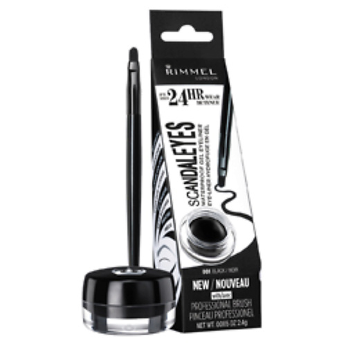 

RIMMEL Водостойкая подводка-гель для глаз, Водостойкая подводка-гель для глаз