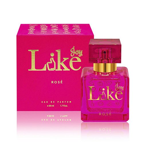 Парфюмерная вода LIKE JOY Rosé Eau De Parfum женская парфюмерия like подарочный набор like me