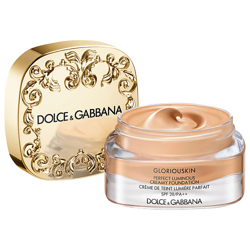 DOLCE&GABBANA Тональный крем с эффектом естественного сияния GLORIOUSKIN SPF 20