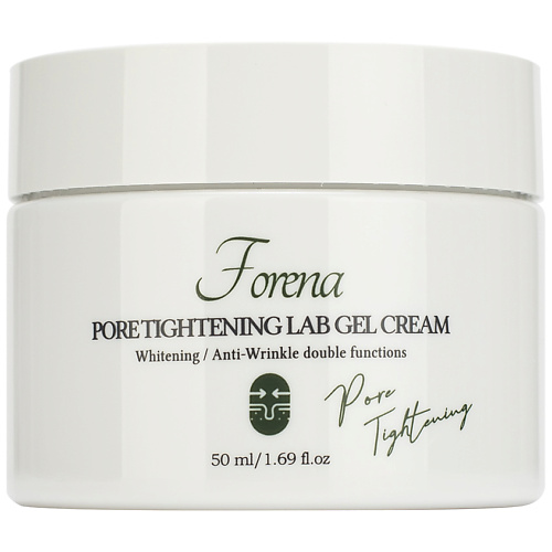 FORENA Крем для сужения пор с экстрактом гамамелиса Pore Tightening Lab Gel Cream forena тонер для проблемной кожи acne perfect care toner