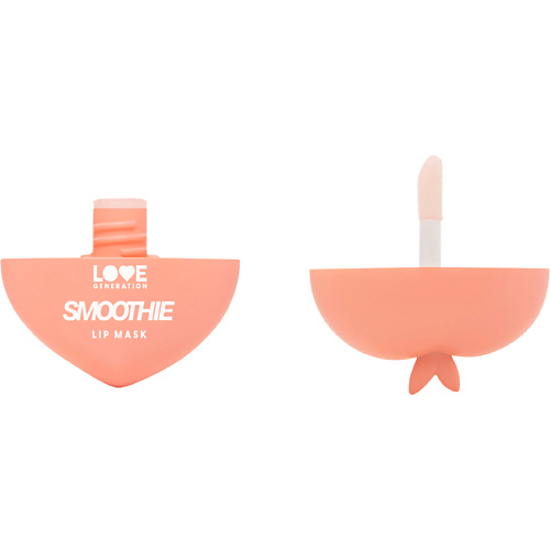 Маска для губ LOVE GENERATION Маска для губ увлажняющая, с кокосовым маслом и экстрактом алоэ Smoothies